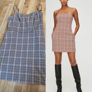 Wilfred Isabelle dress sz 10 checkered